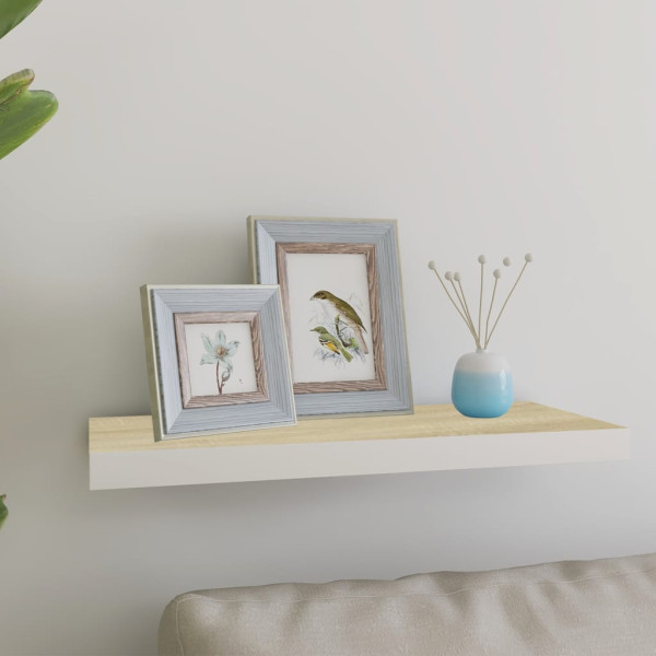 Półka ścienna Brąz 60 x 23.5 x 3.8 cm MDF vidaXL