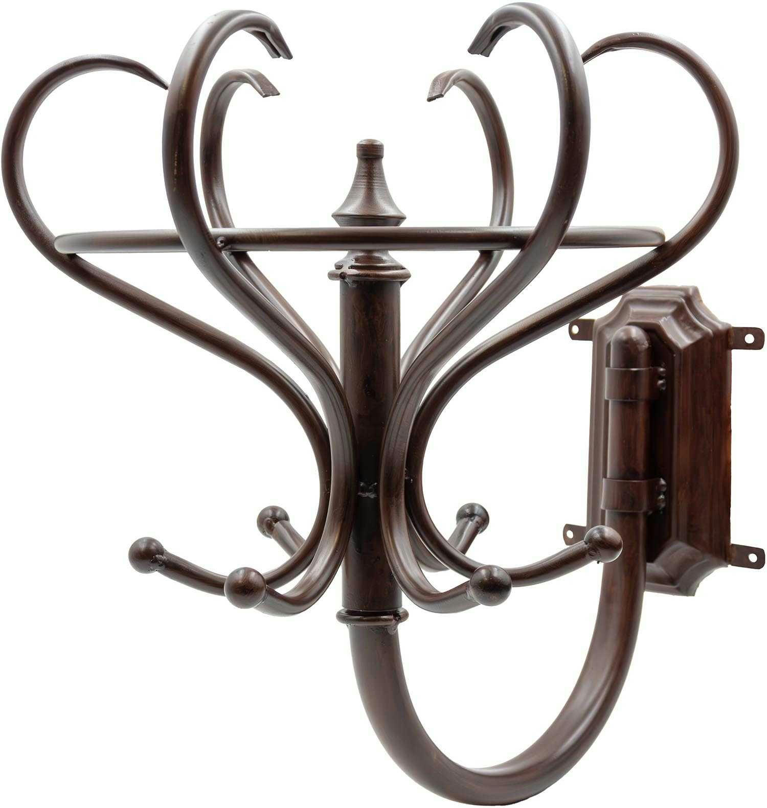 - Porte manteau mural en fer antique