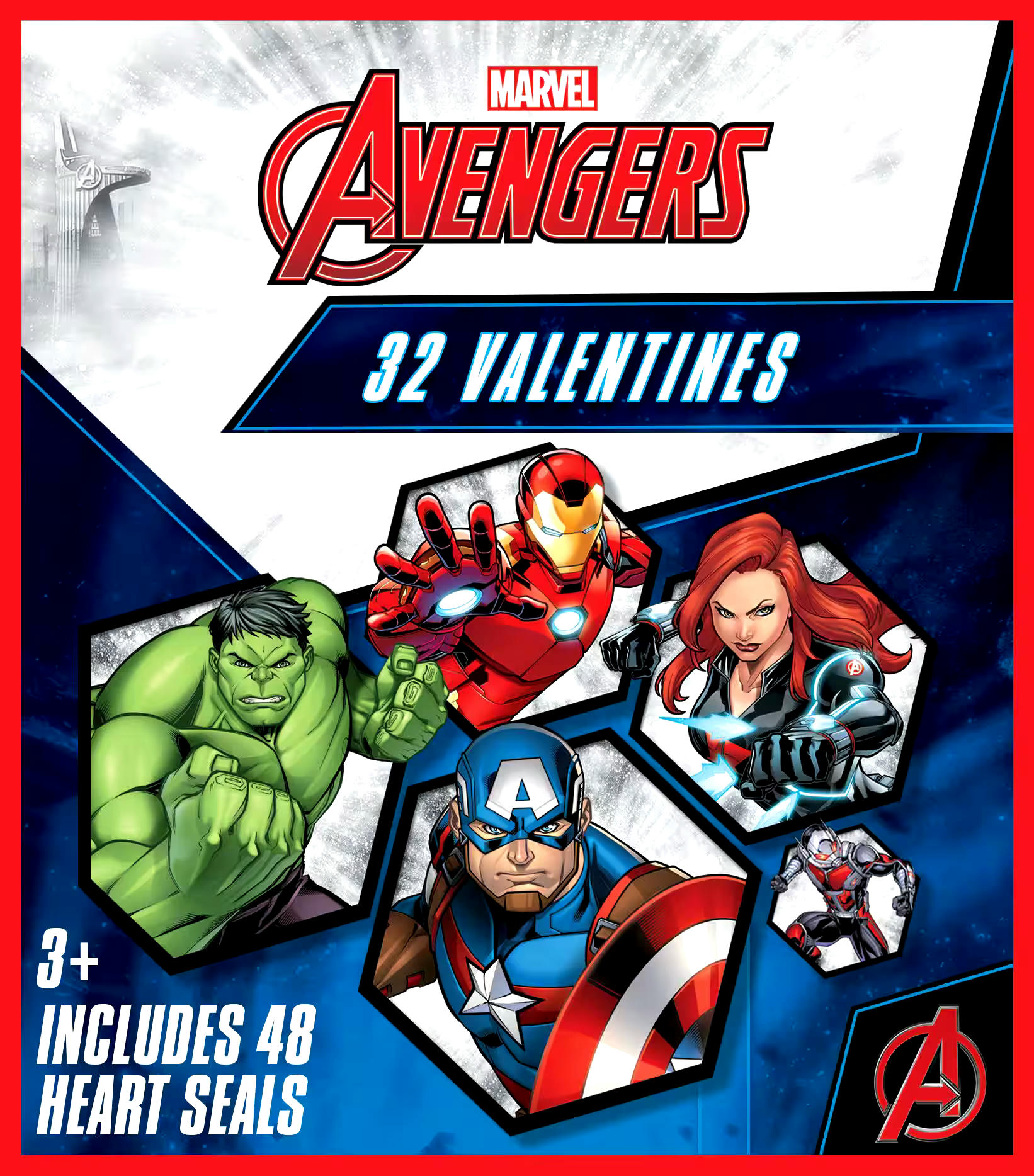 Paper Magic Valentines Showcase Avengers Cards, 32-ct