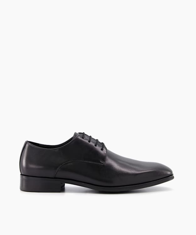 Satchel Black - Wide Fit Leather Gibson Shoes