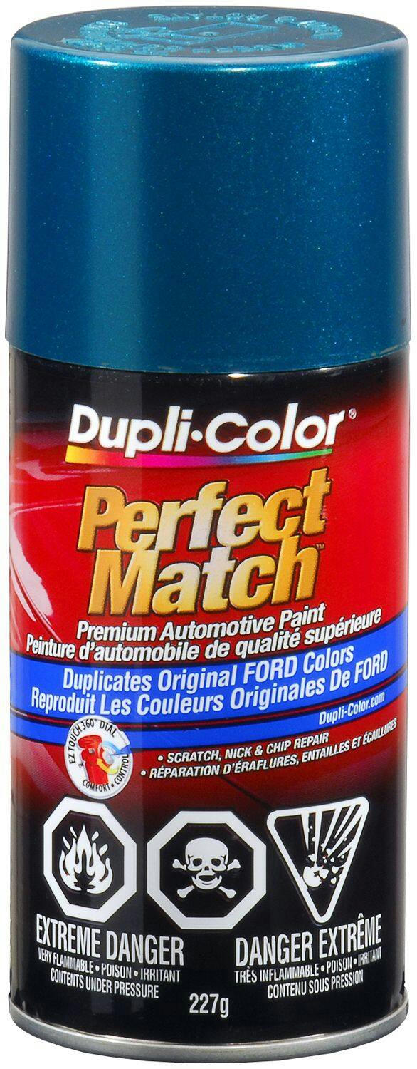 Dupli-Color Perfect Match Premium Acrylic Lacquer Automotive Aerosol Spray Paint, Cayman Green Metallic (DA), 227-g
