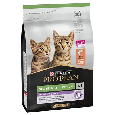 PURINA PRO PLAN Sterilised Kitten Healthy Start Salmon
