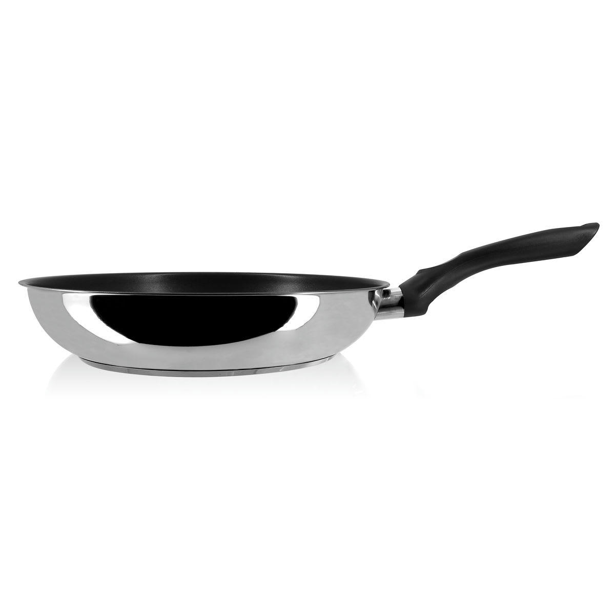 AMBRE - Poêle en inox 26cm - compatible induction