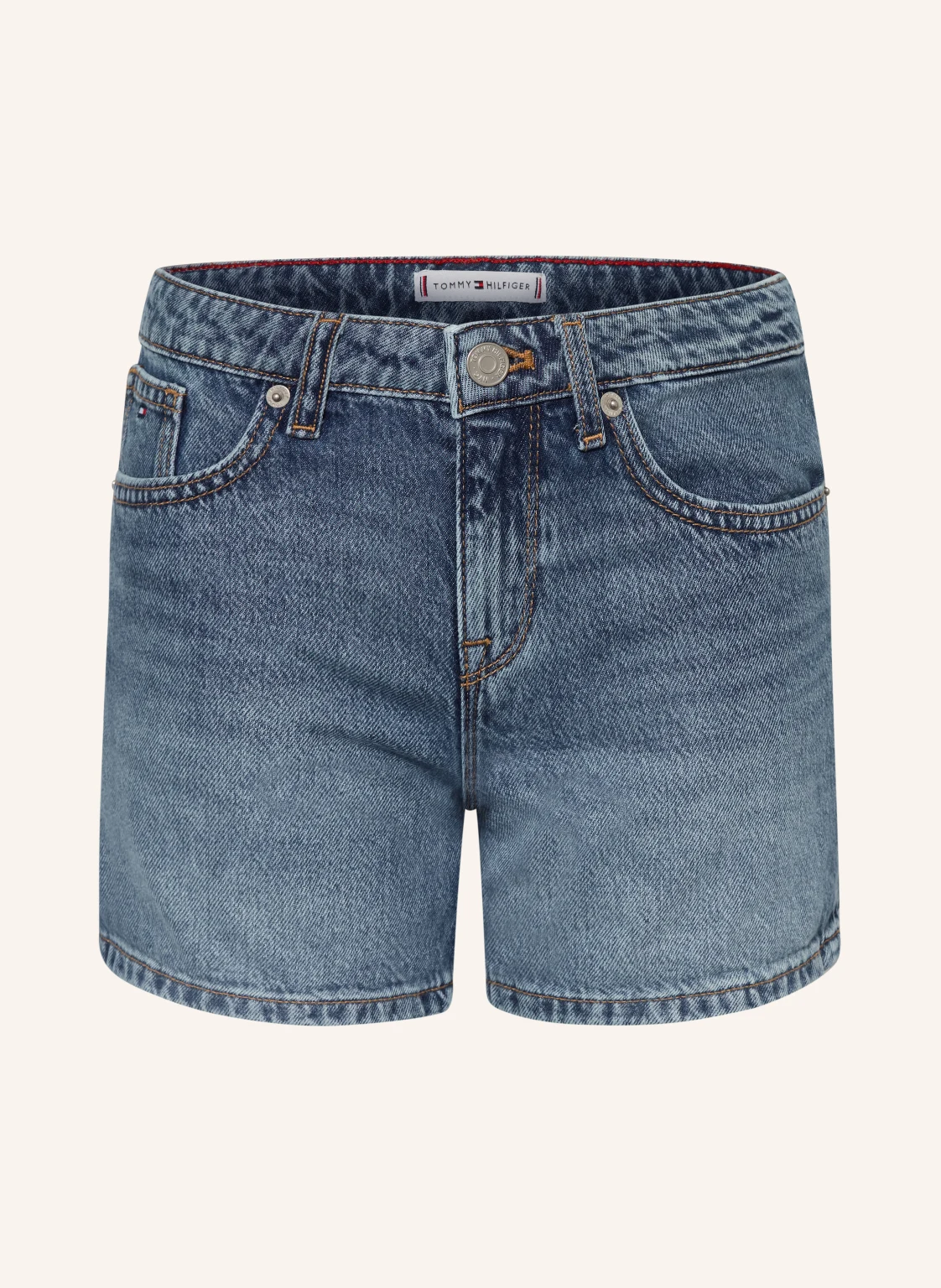 TOMMY HILFIGER Jeansshorts Skinny Fit