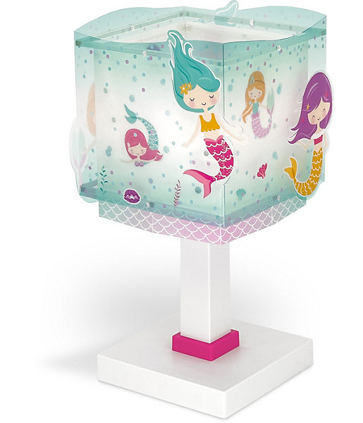 Lampe de chevet pour enfant Mermaids Sirènes