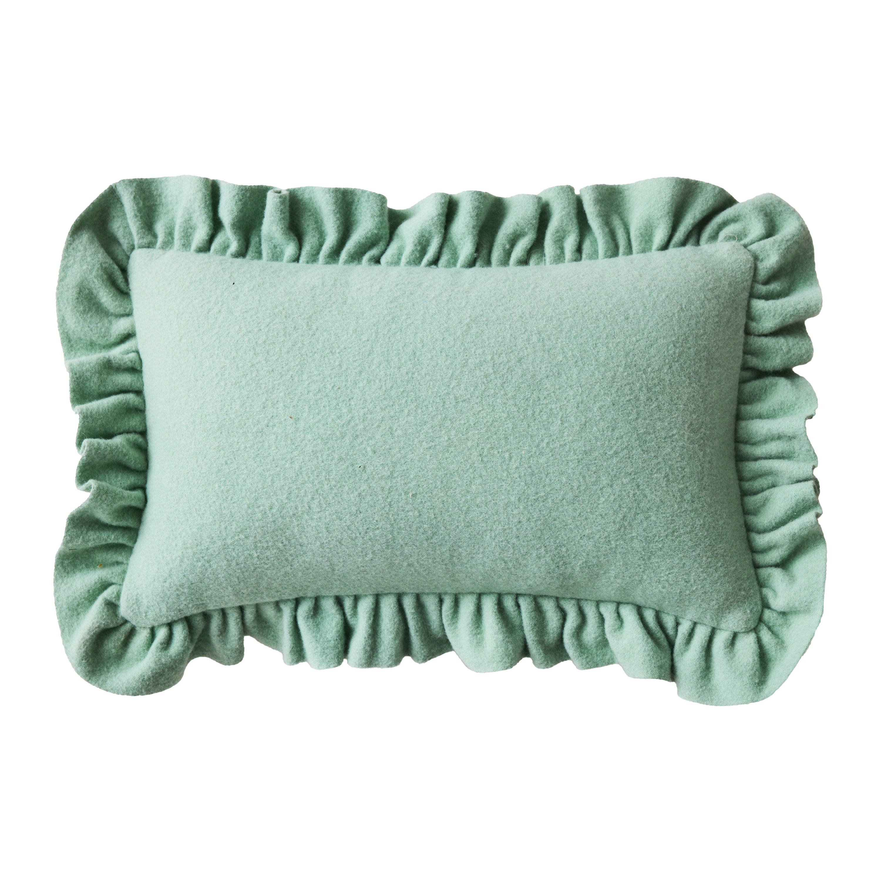 HKliving Felt Sierkussen 40 x 60 cm - Mint