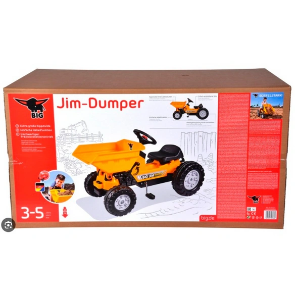 Kinderkipper, verstellbarer Sitz, gelb