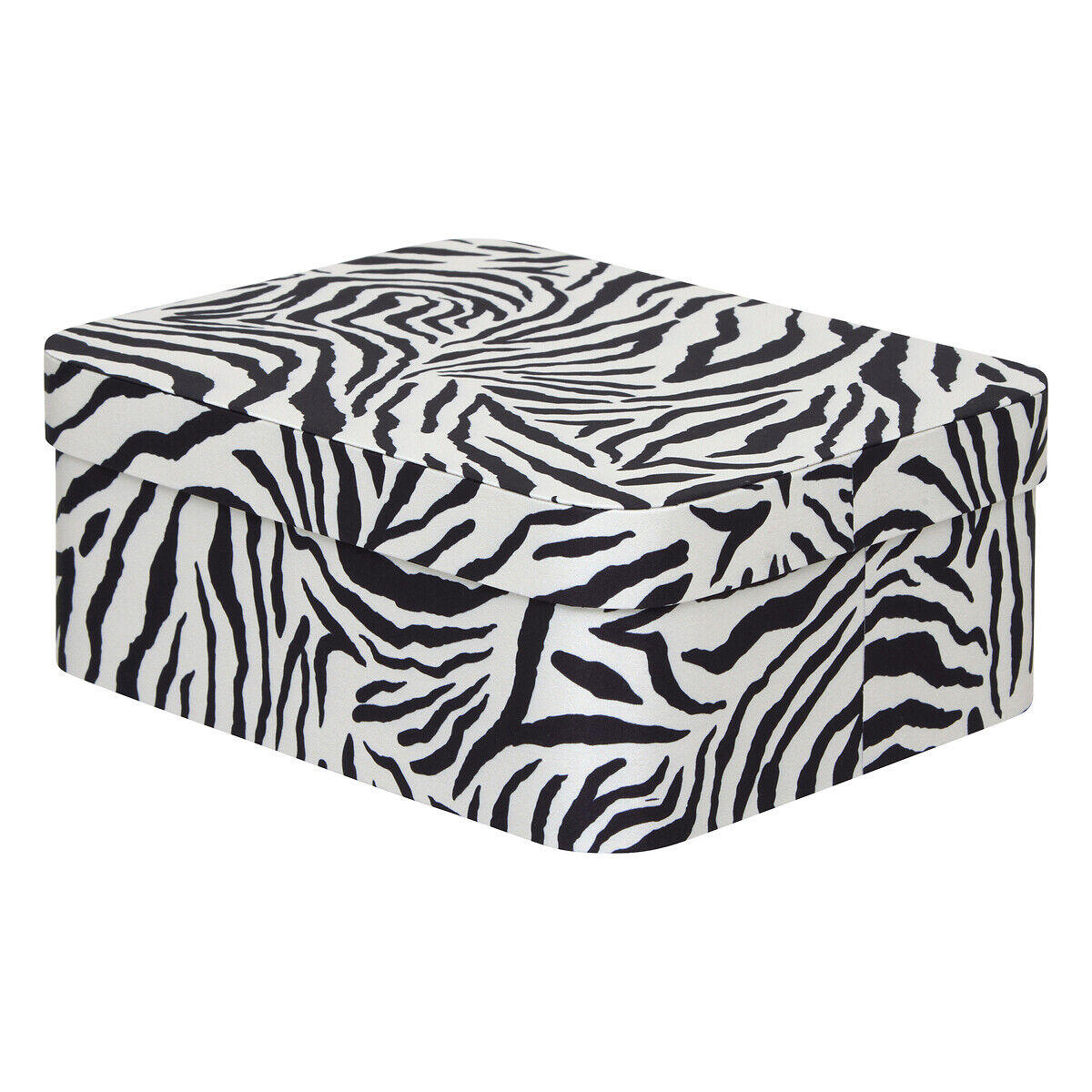 Caixa decorativa zebra 26x35cm