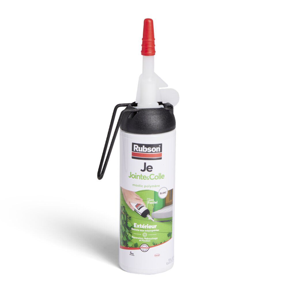 Mastic de fixation Rubson Je Jointe et Colle intérieur & extérieur 100ml
