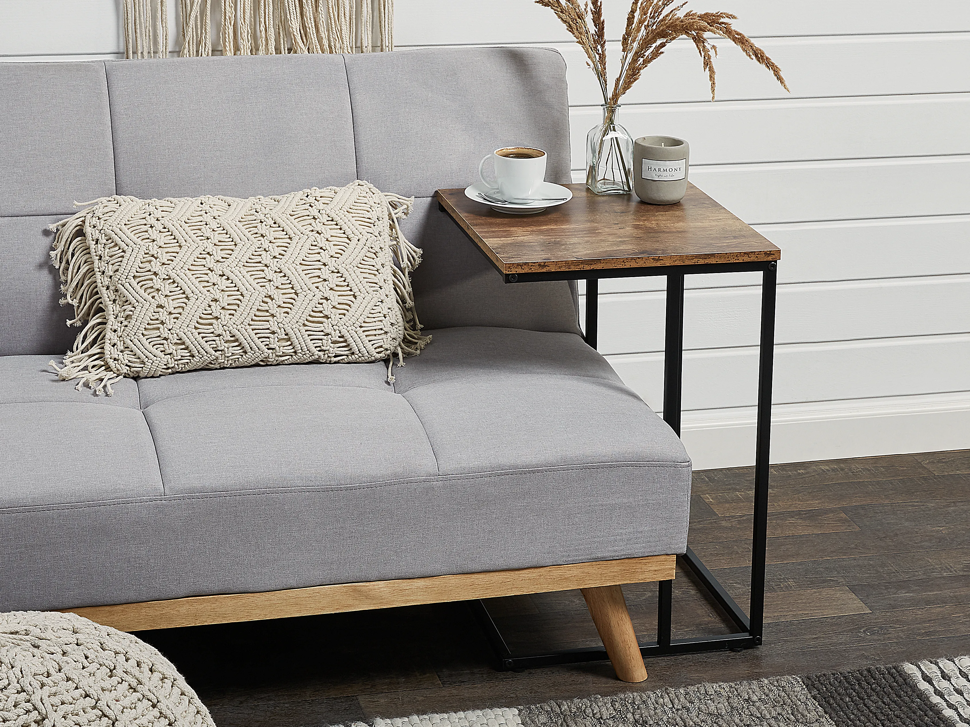 Side Table TROY Dark Brown