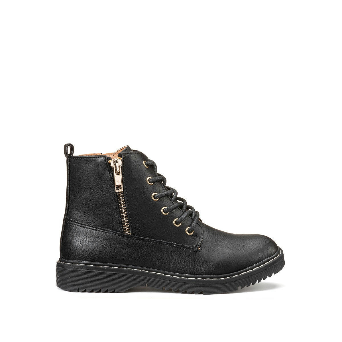 Bottines zippées et à lacets