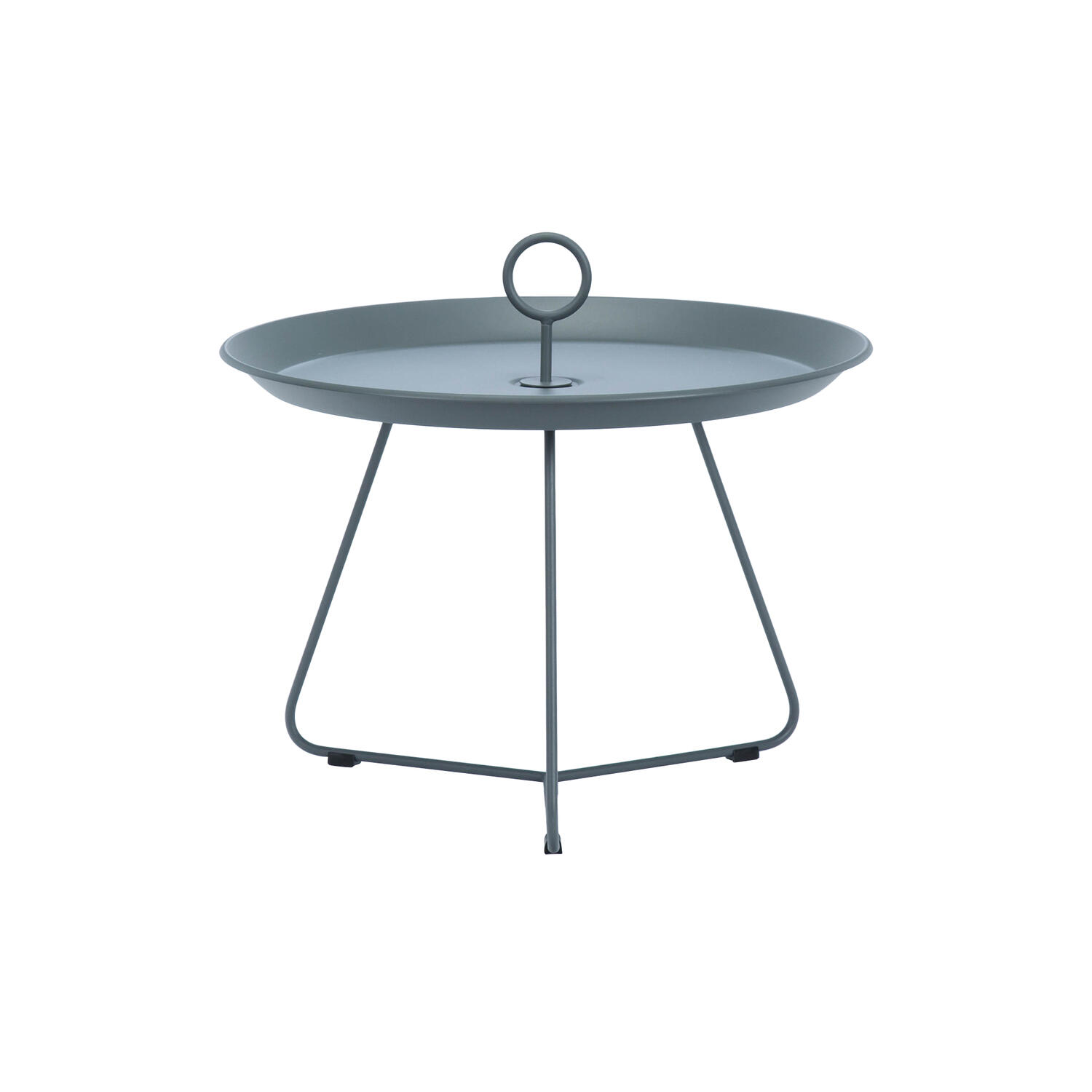 EYELET bakkebord, dark grey