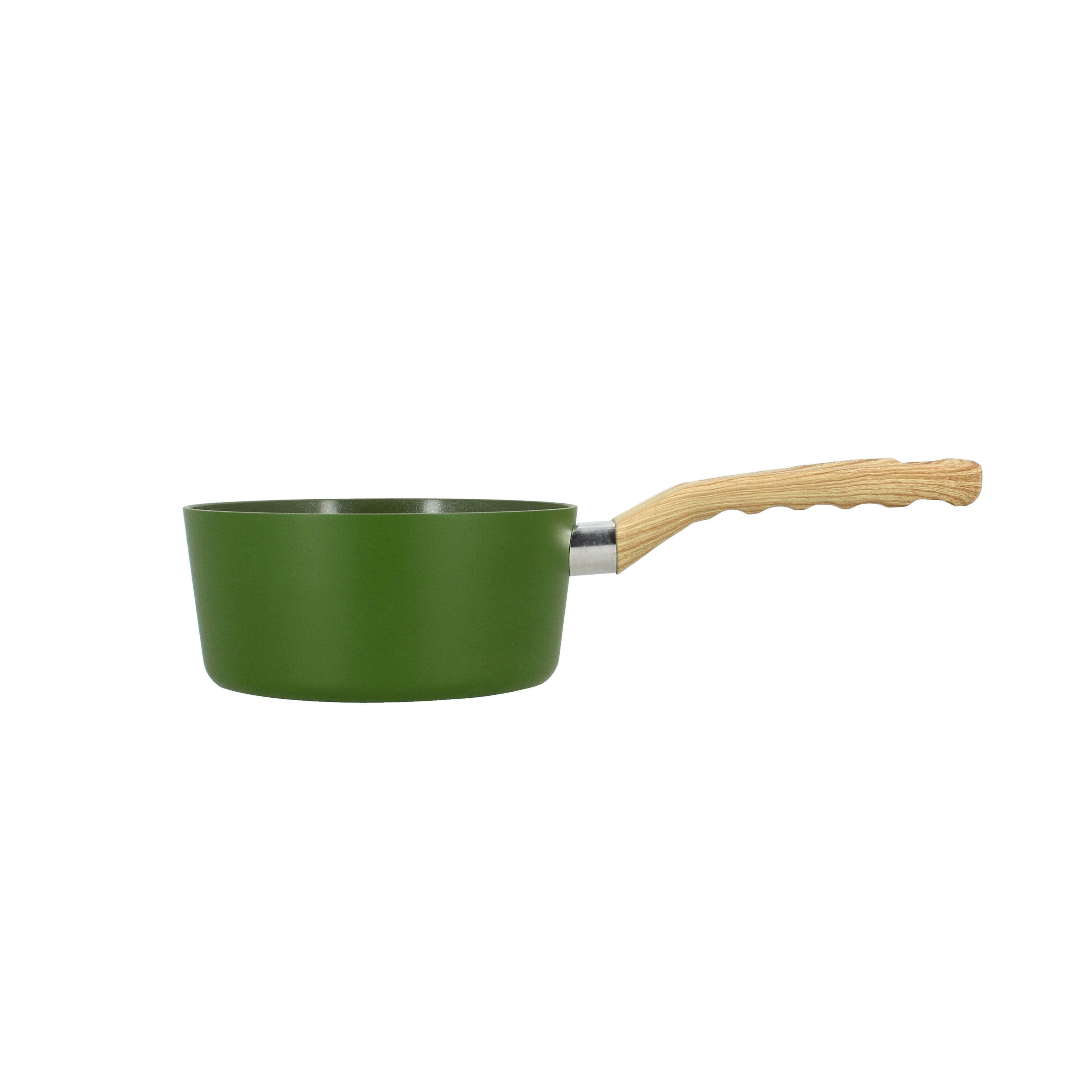 COLORAMA - Casserole en aluminium Ø20cm vert - compatible induction