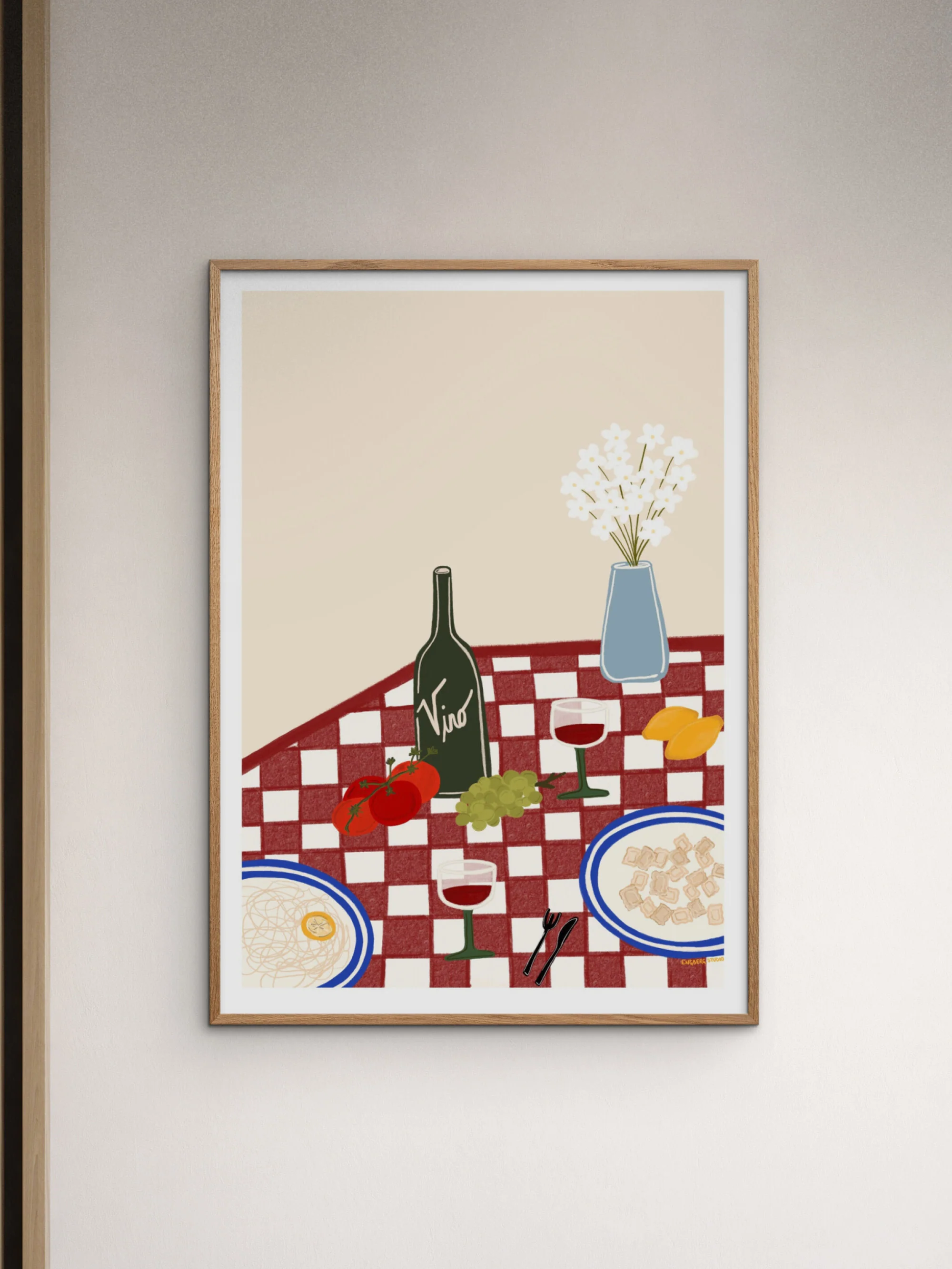 Poster Italian Dinner