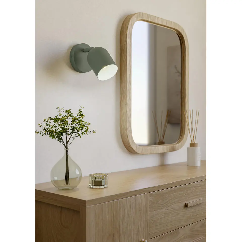 EGLO Tilston Spot - E14 - 12 cm - Groen - Kantelbaar