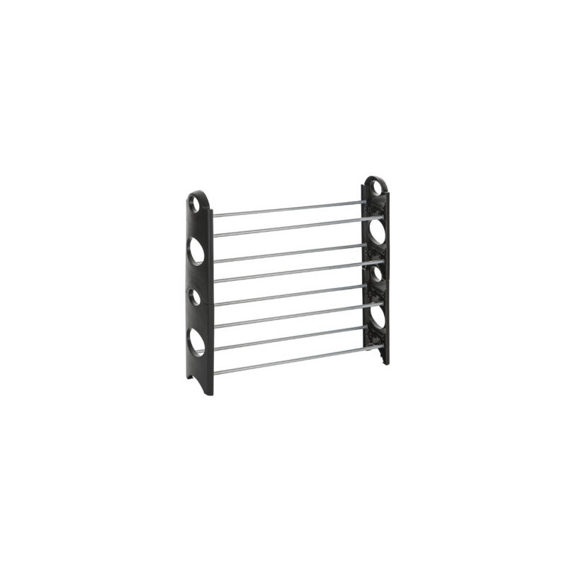 Rangement pour chaussures 12 paires noir CASIBEL