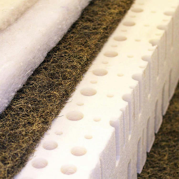 ULTIMATE BIO - Matelas 100% latex naturel crin de cheval et coton bio 2x90x200