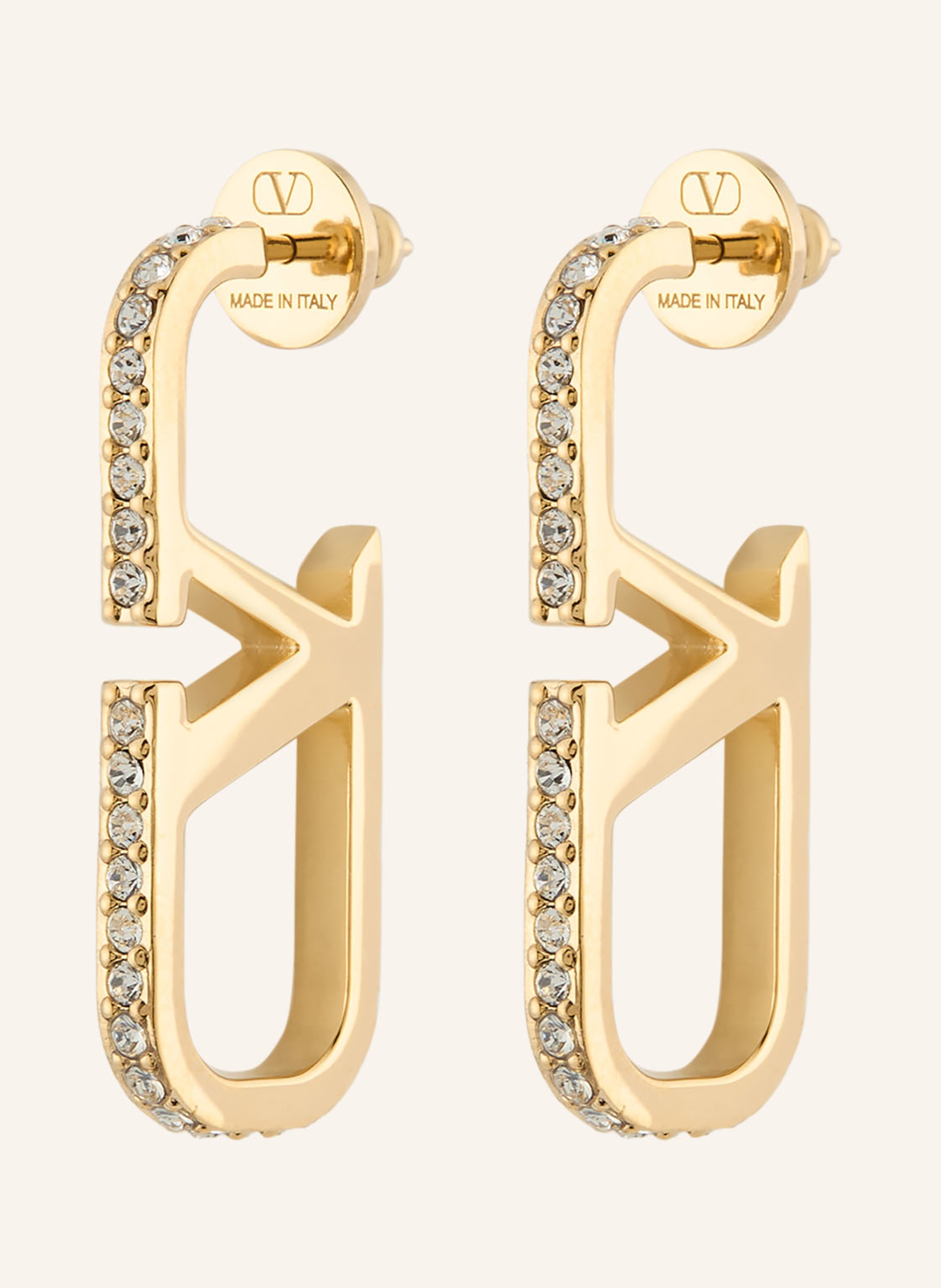 VALENTINO GARAVANI Ohrringe VLOGO SIGNATURE mit Swarovski Kristallen
