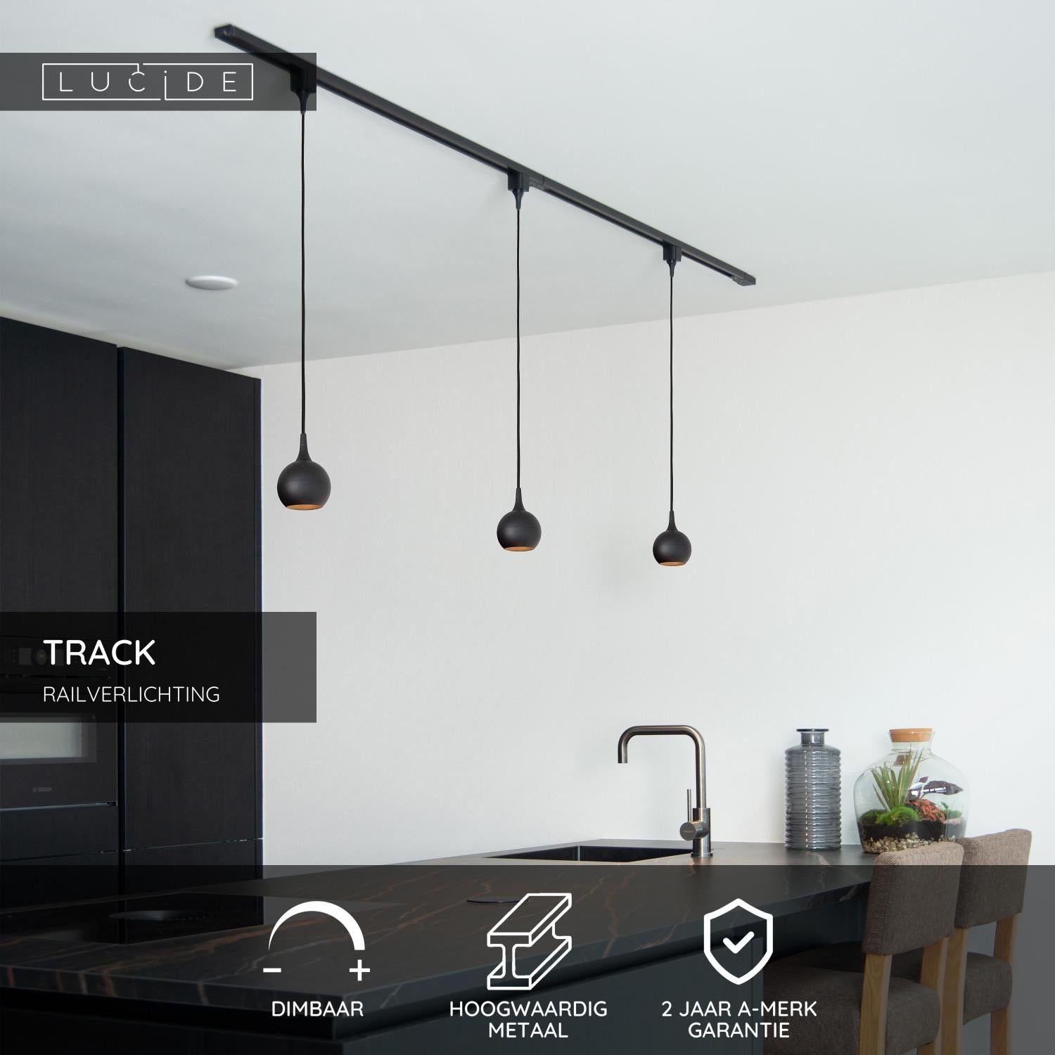 Lucide TRACK Railverlichting - Zwart
