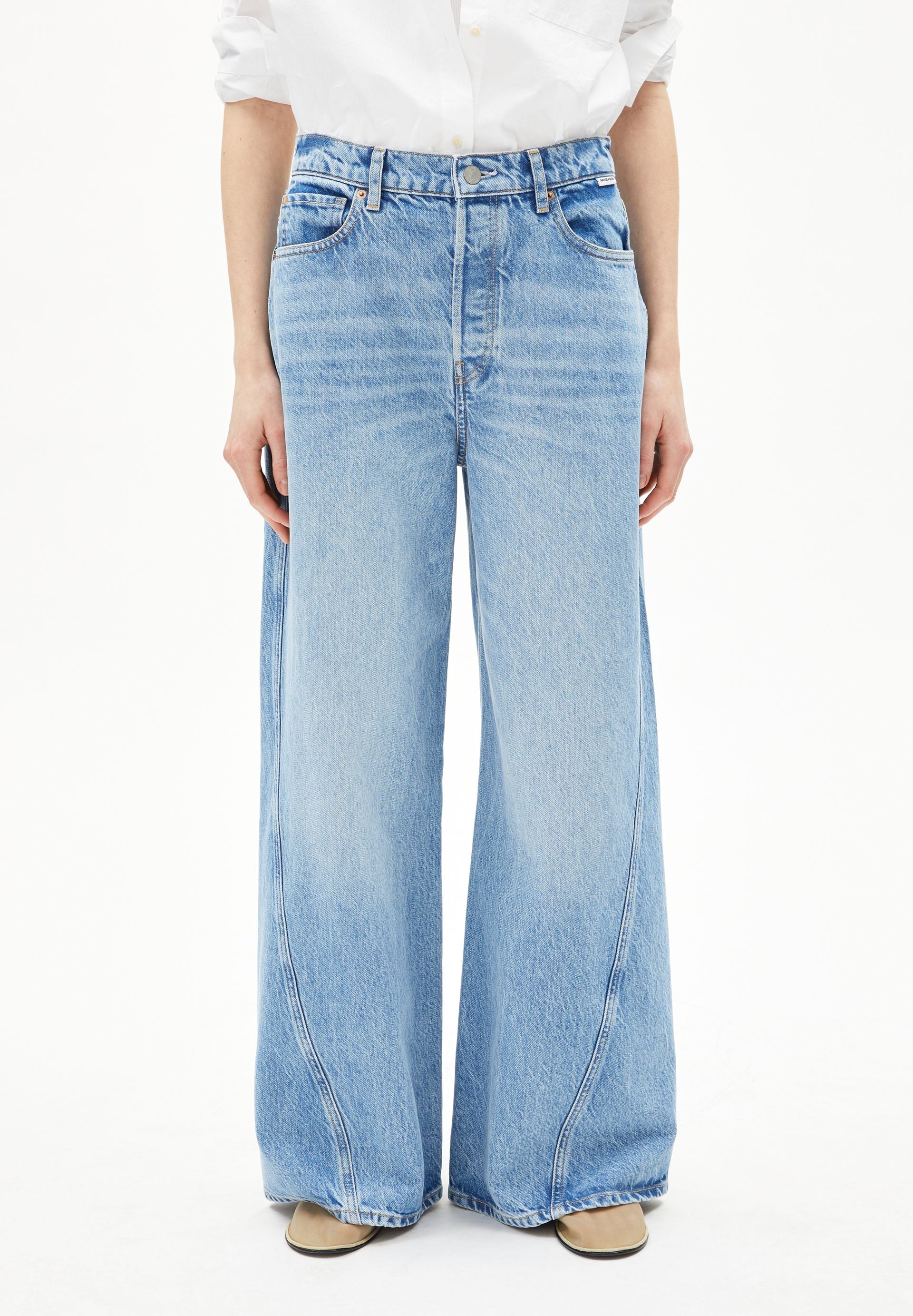 ATHENAAS WIDE LEG JEANS