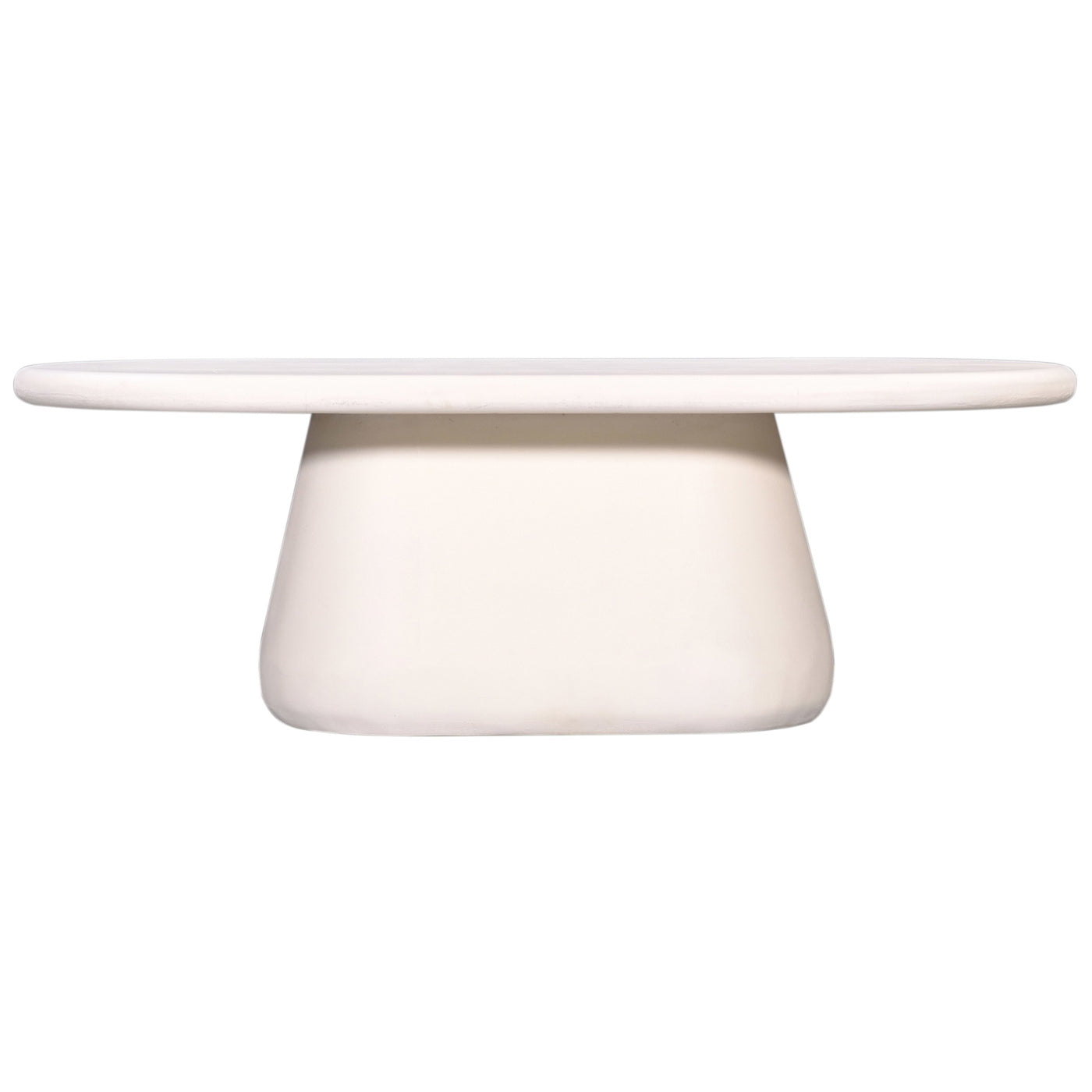 Giga Meubel Salontafel Romy - Ovaal - Beton Ciré - 120cm