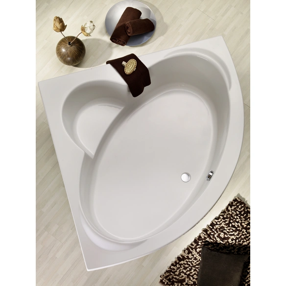 Badewanne »Sardinia«, BxHxL: 151 x 44 x 151 cm, viertelkreis