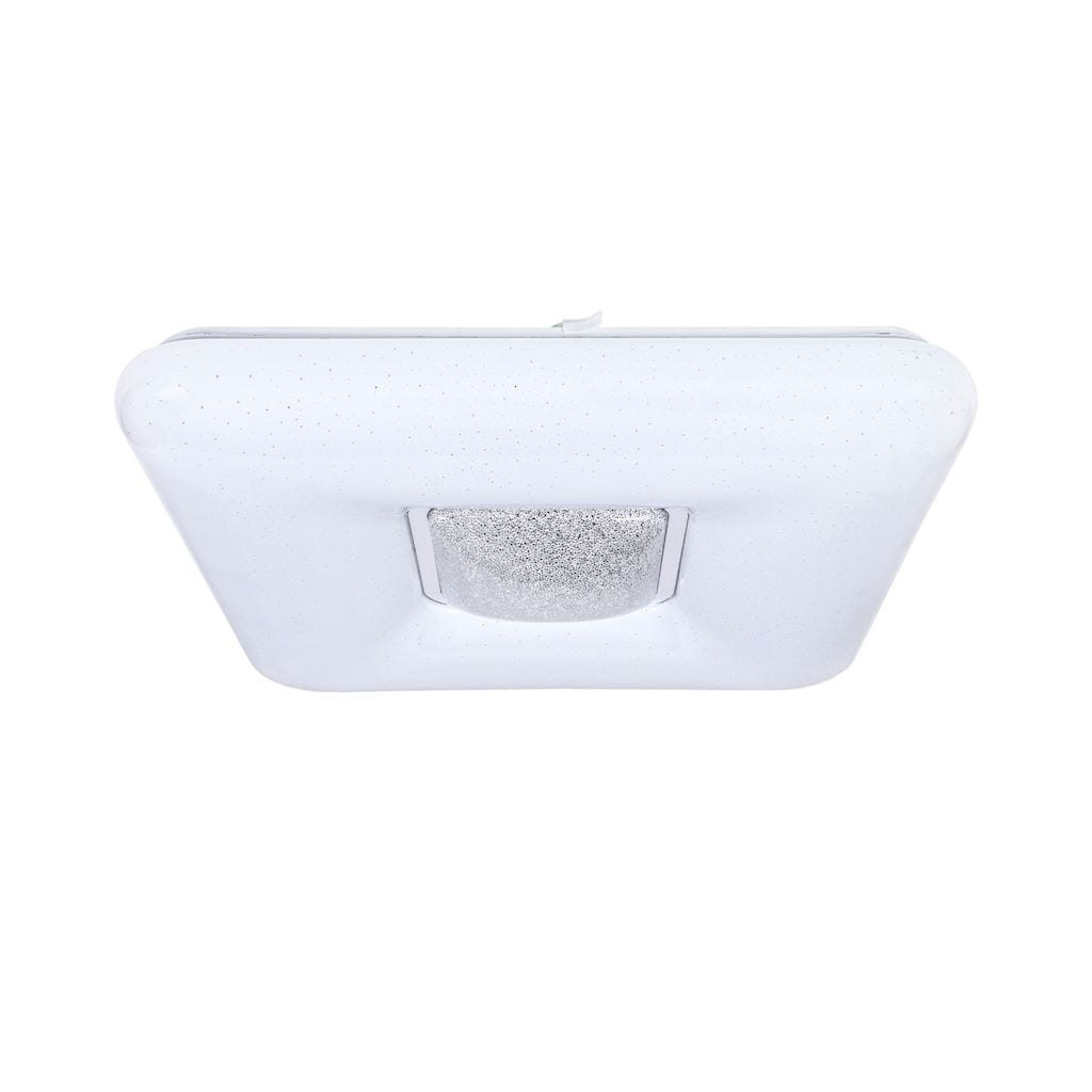 Plafon YAX z pilotem kwadratowy biały LED 1x24W 44cm 1820lm IP20 Milagro