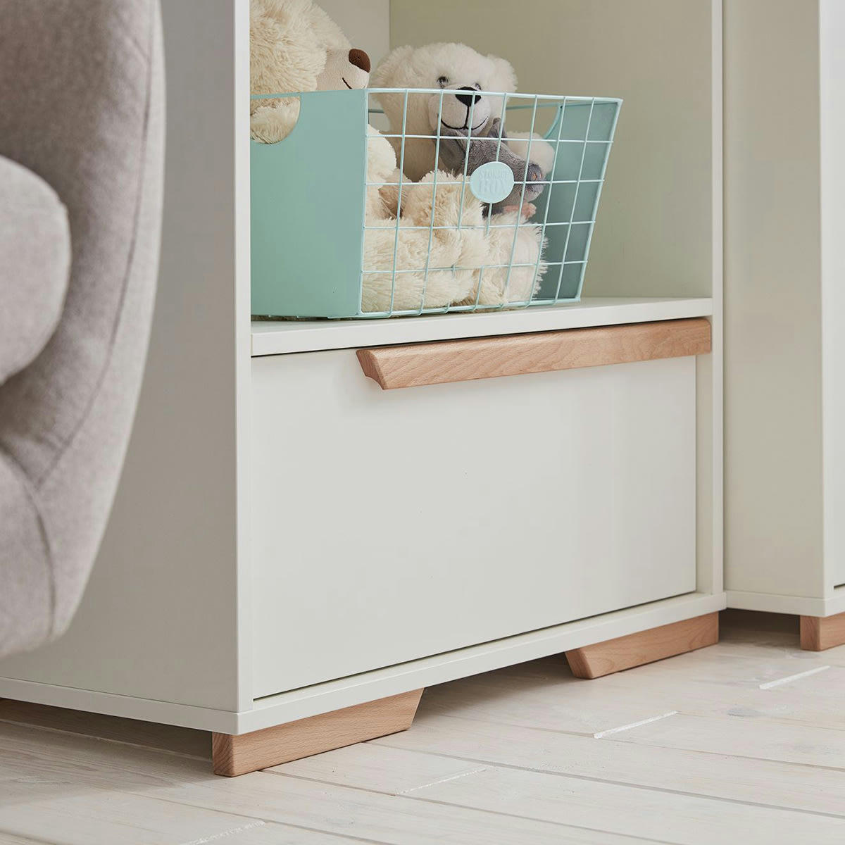 SNAP - Bibliothèque blanc naturel