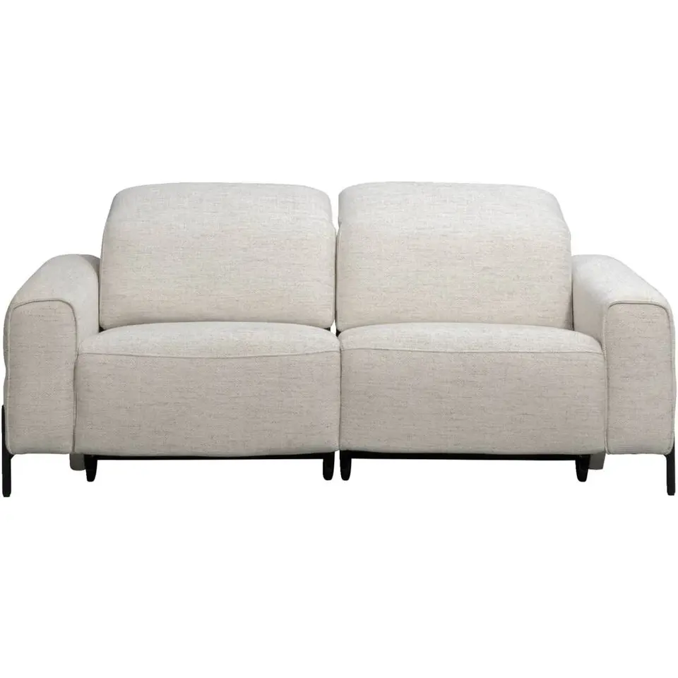 Bank Dave 3-zits - elektrisch verstelbaar - lichtgrijs