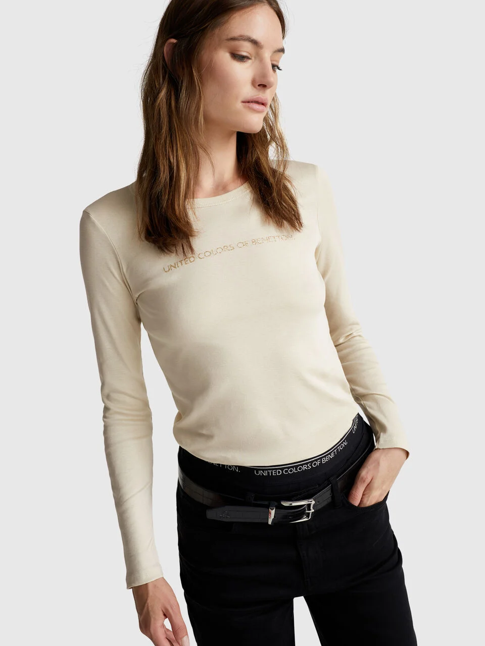 100% cotton long sleeve t-shirt