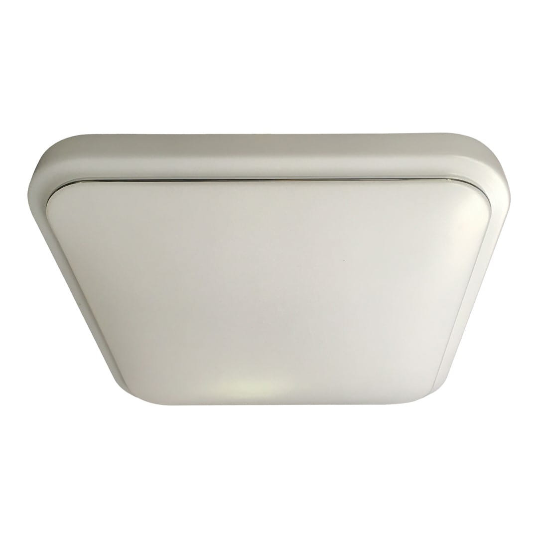 Plafon GREGkwadratowy biały LED 1x12W 28cm 990lm IP20 Milagro