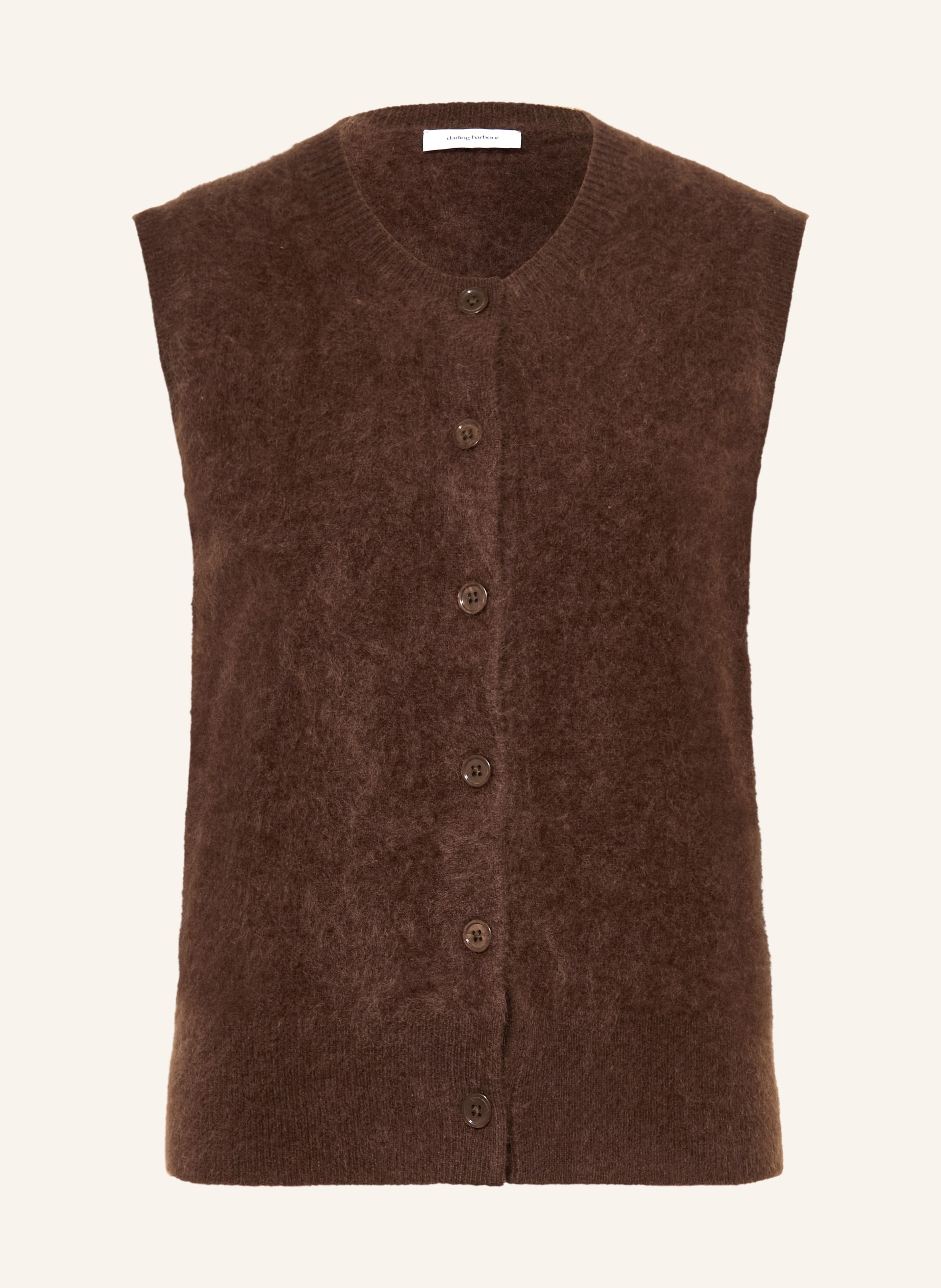 darling harbour Strickweste aus Cashmere