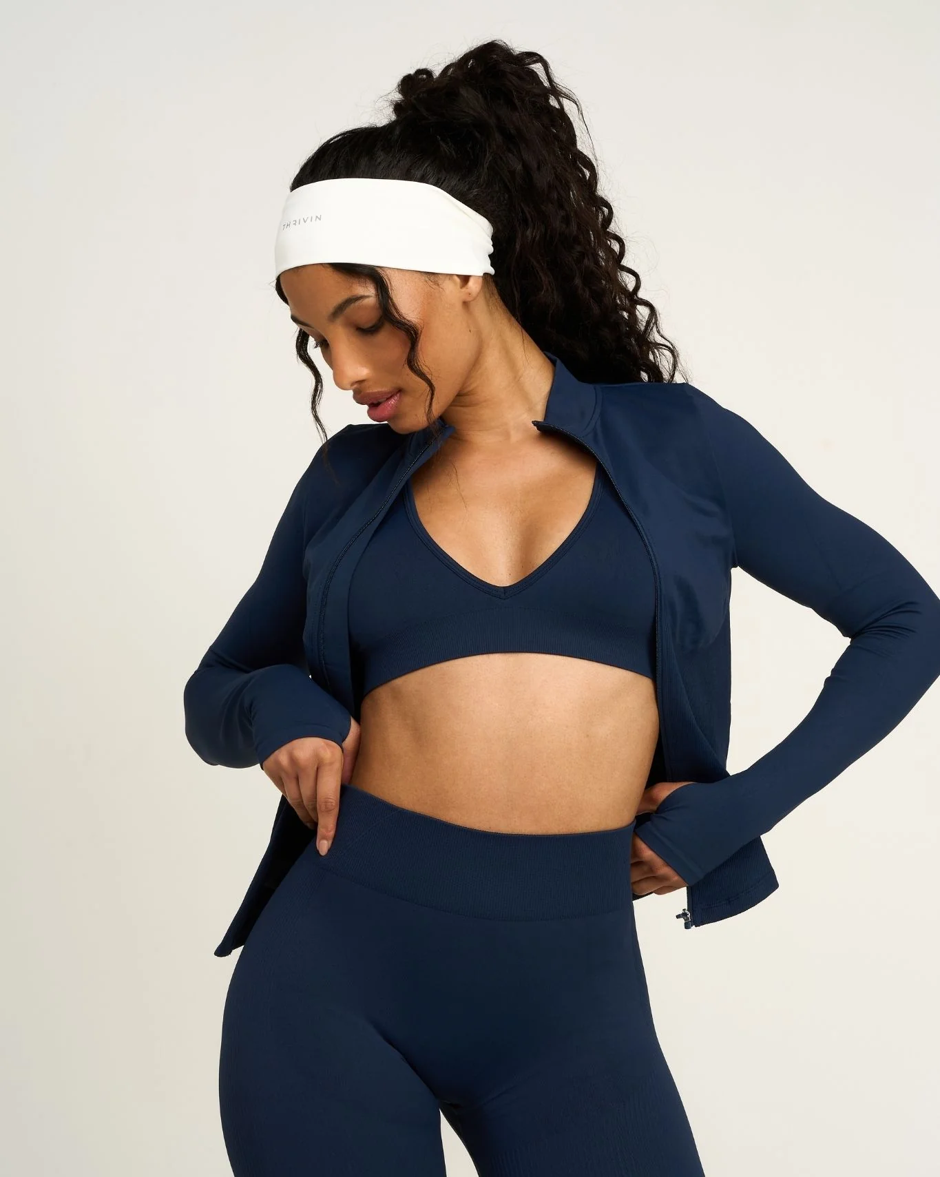 Elevate™ Sculpting Seamless Jacket | Midnight Navy