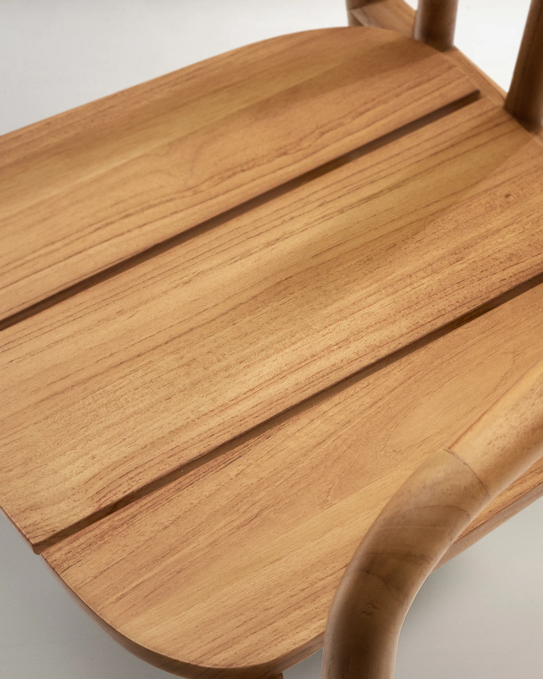 Turqueta stackable outdoor chair in FSC 100% solid teak wood