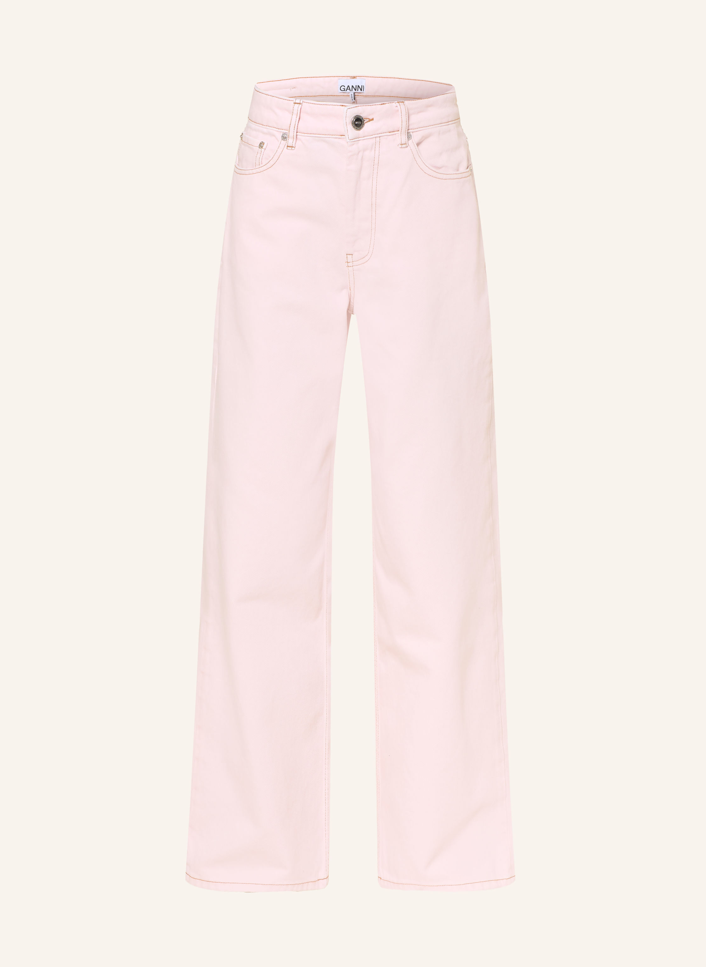 GANNI Straight Jeans IZEY