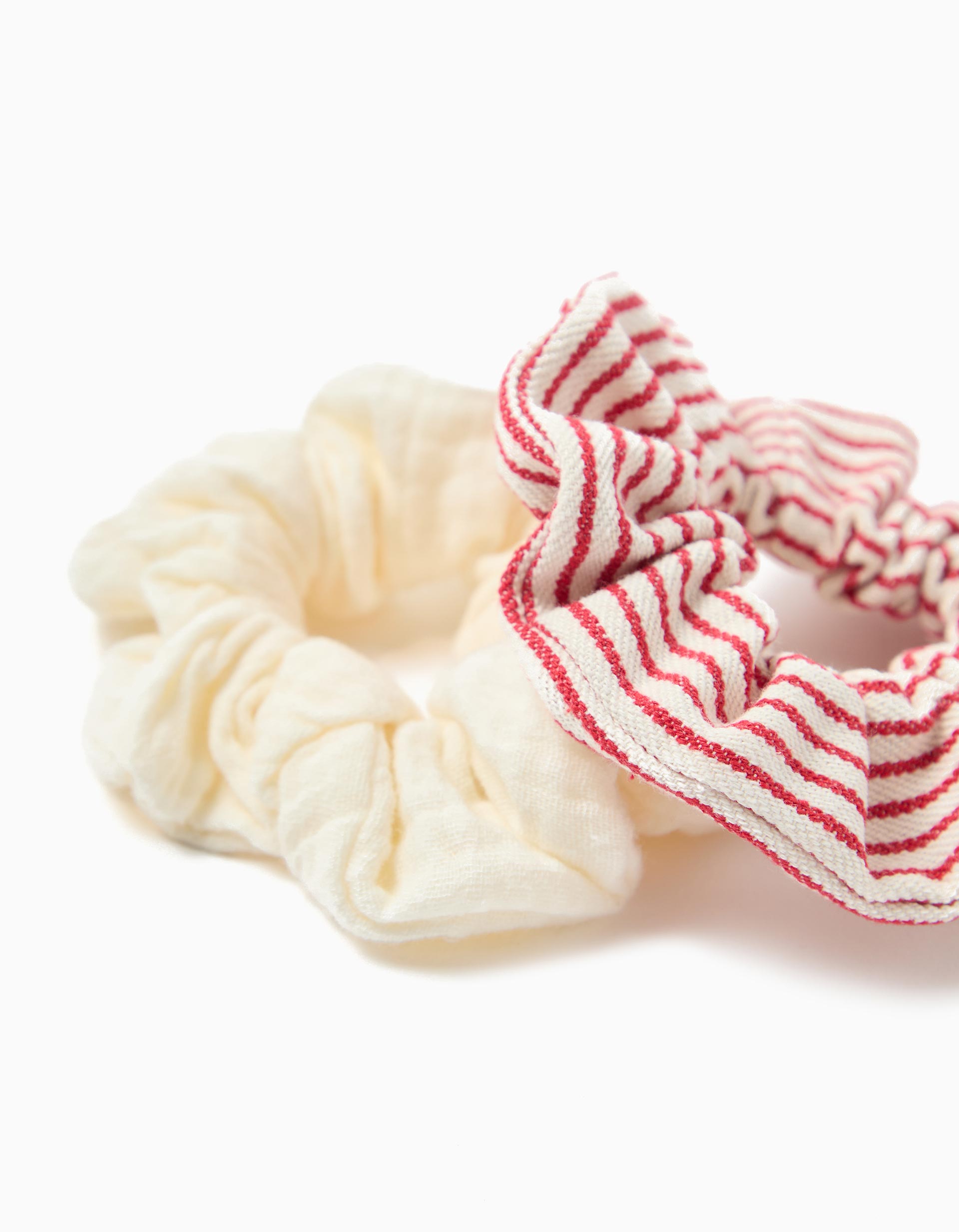 Pack 2 El&aacute;sticos de Cabelo Scrunchies, Menina, Multicor