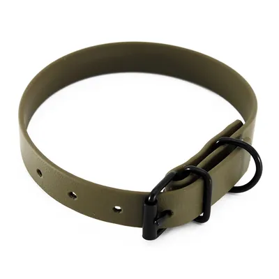 Home BioThane collar, olive
