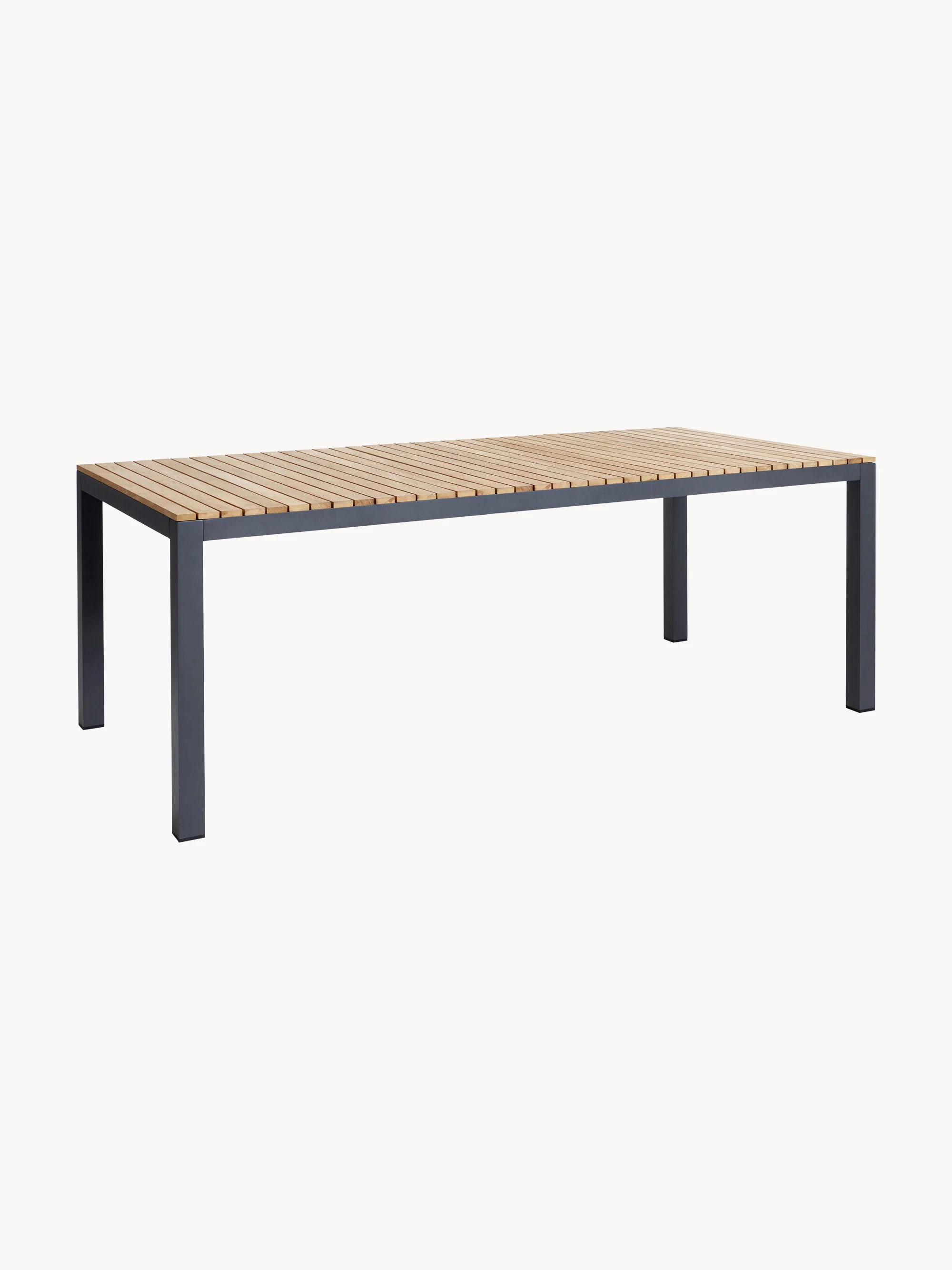 Gartentisch Mood aus Teakholz, 208 x 100 cm