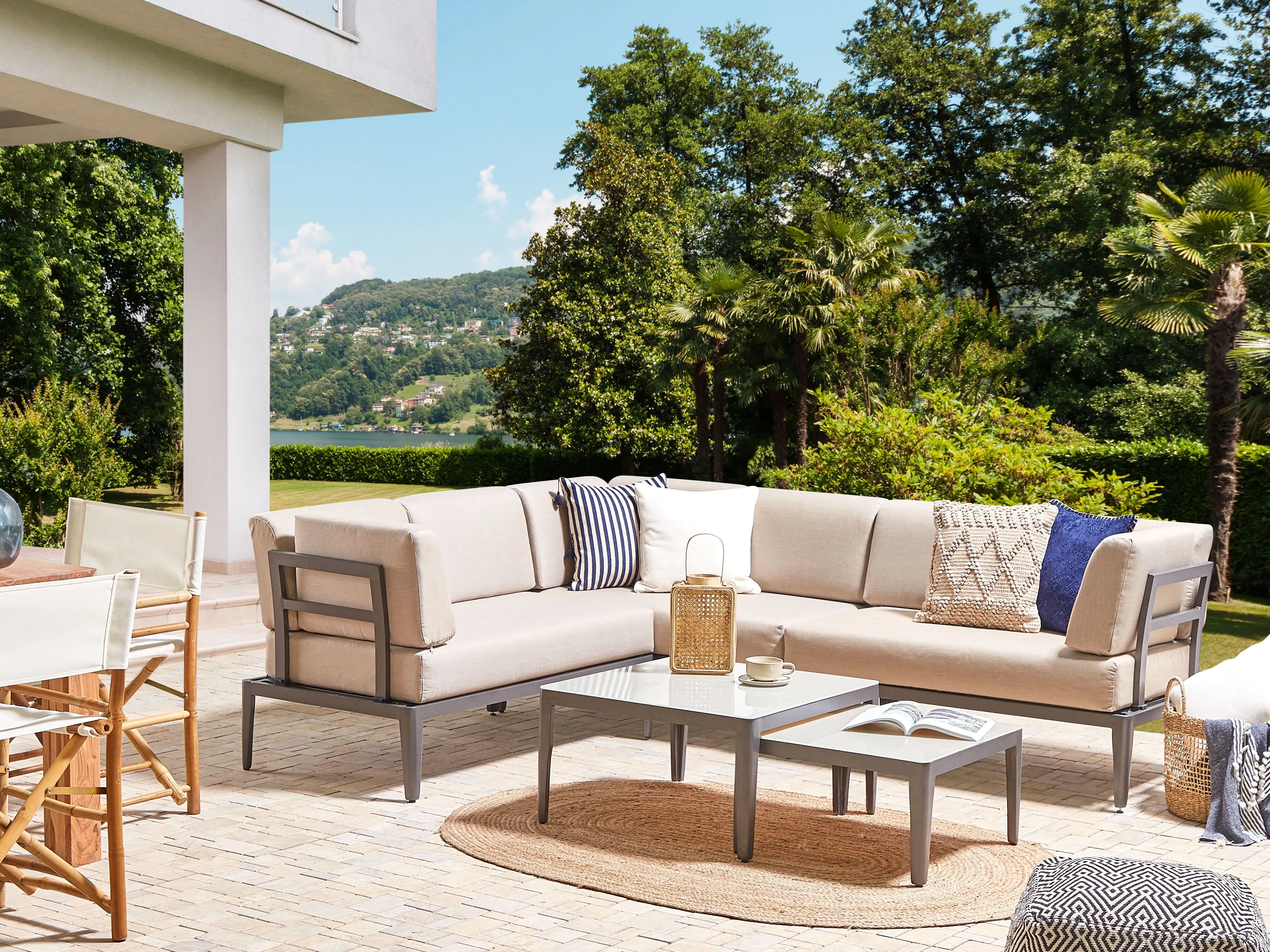 Outdoor Cushion Cover Set RIMA III Beige