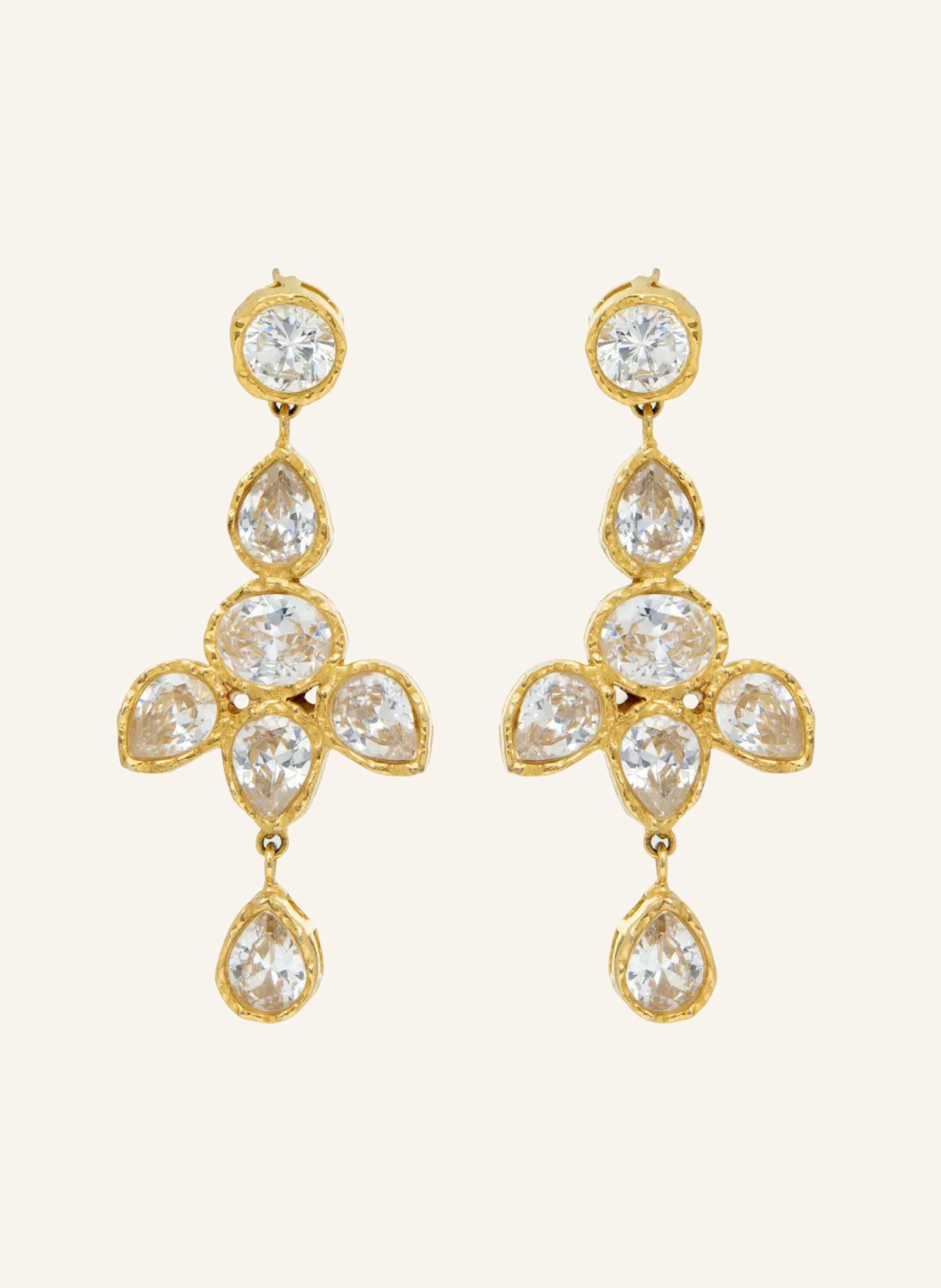 Shyla London Ohrringe SERAFINA EARRINGS CLEAR by GLAMBOU