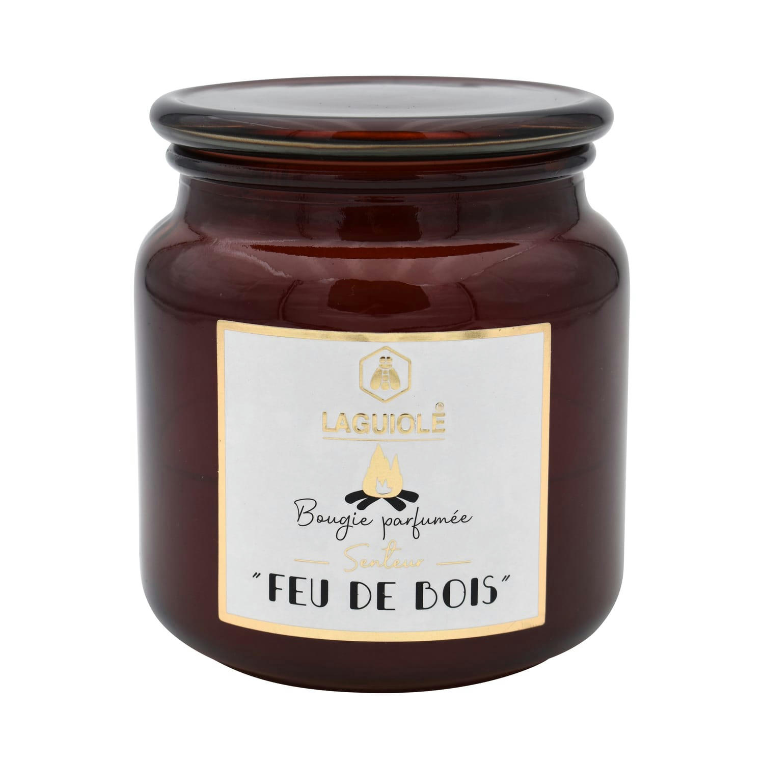- Bougie parfumée au feu de bois - 200g