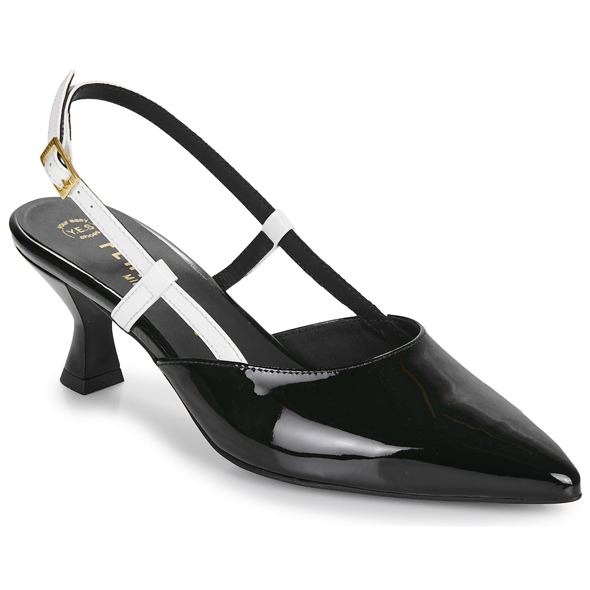 Fericelli - MARTY - Black / Et  / White / Varnish