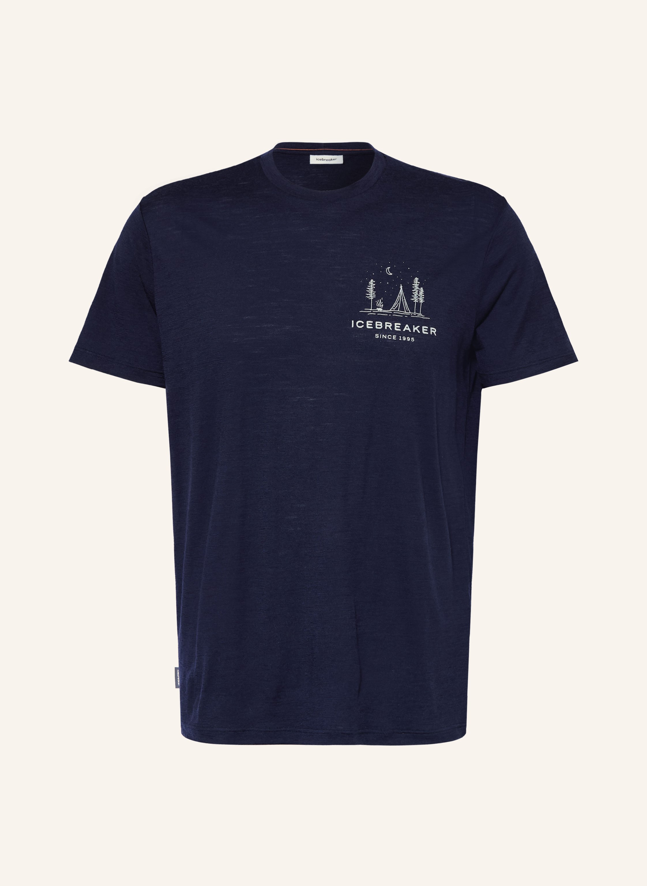 icebreaker Funktionsshirt MERINO 150 TECH LITE PEACEFUL PASS aus Merinowolle