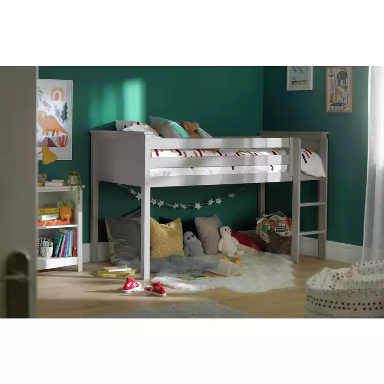 Habitat Brooklyn Mid Sleeper Bed Frame - Grey
