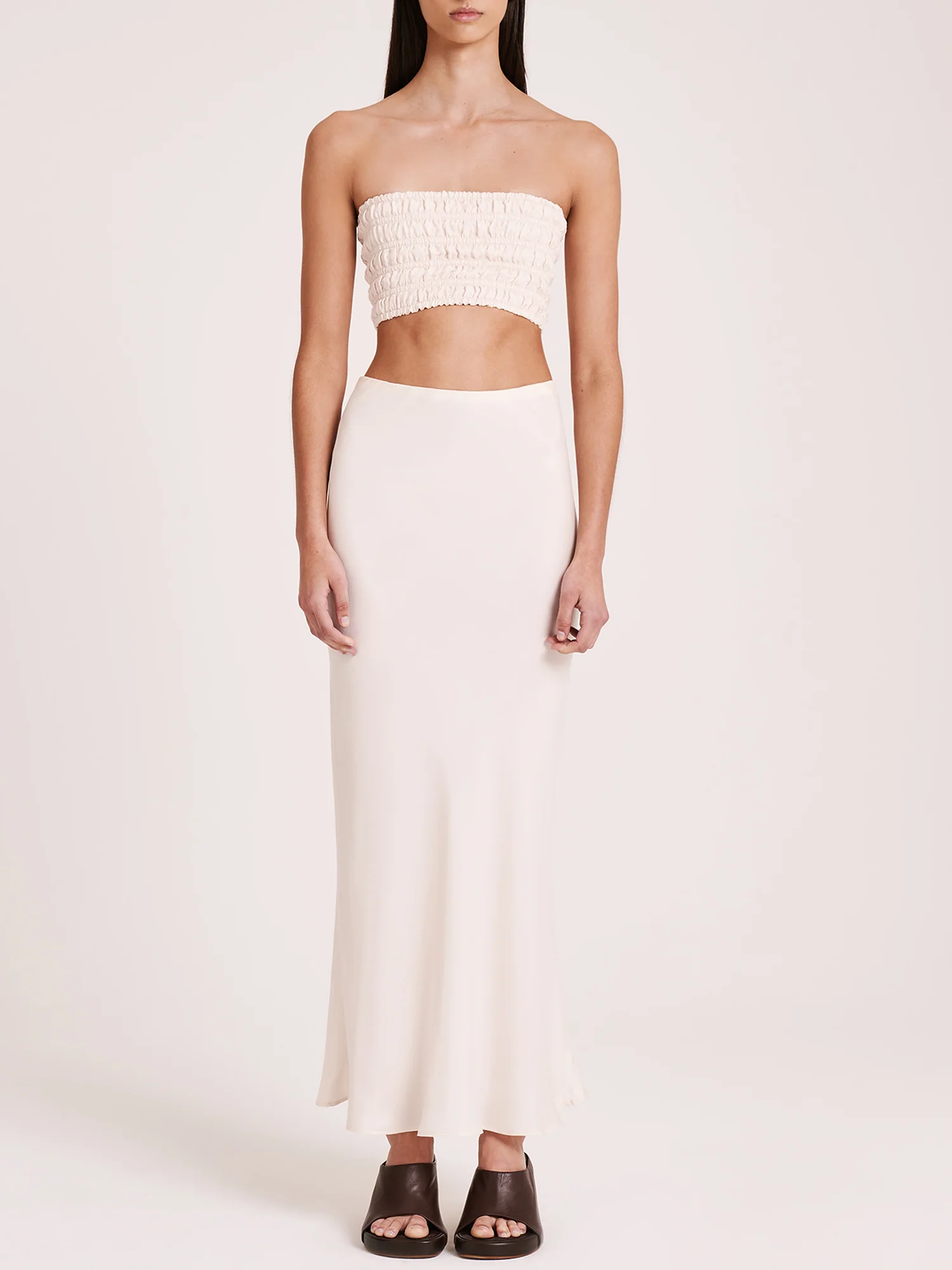 Ines Cupro Skirt
