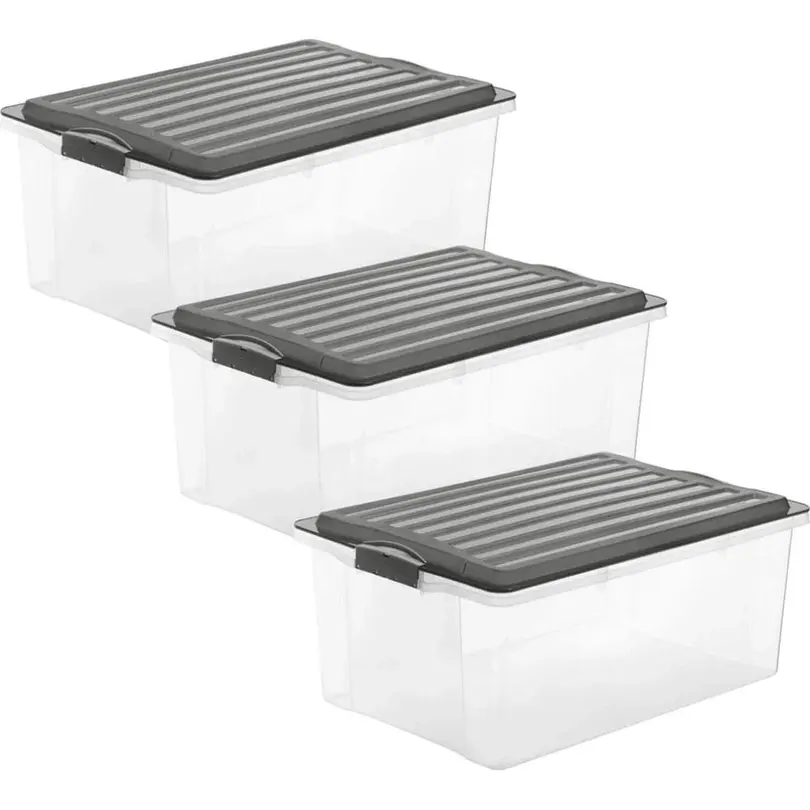 Aufbewahrungsbox 3er-Set COMPACT