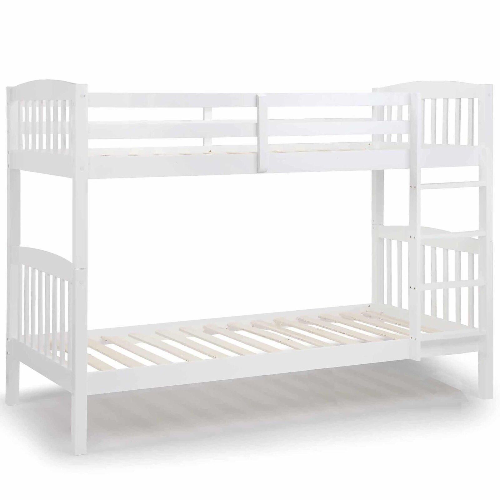 KOSY KOALA Wood Bunk Bed Comes With 2 Spring Mattresses For Kids Children Adults