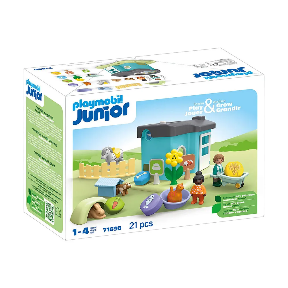 Playmobil 123 Animal House Construction Game