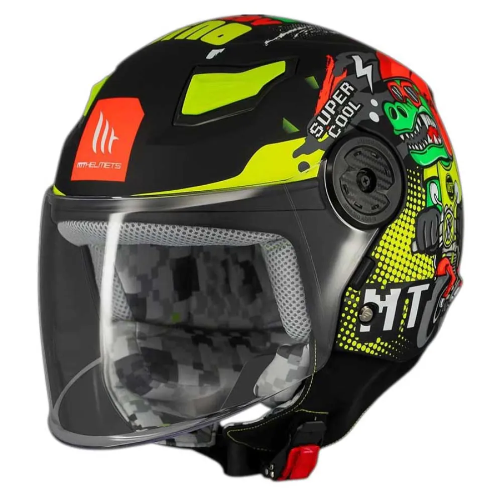 MT Helmets Lite Dino Junior Open Face Helmet