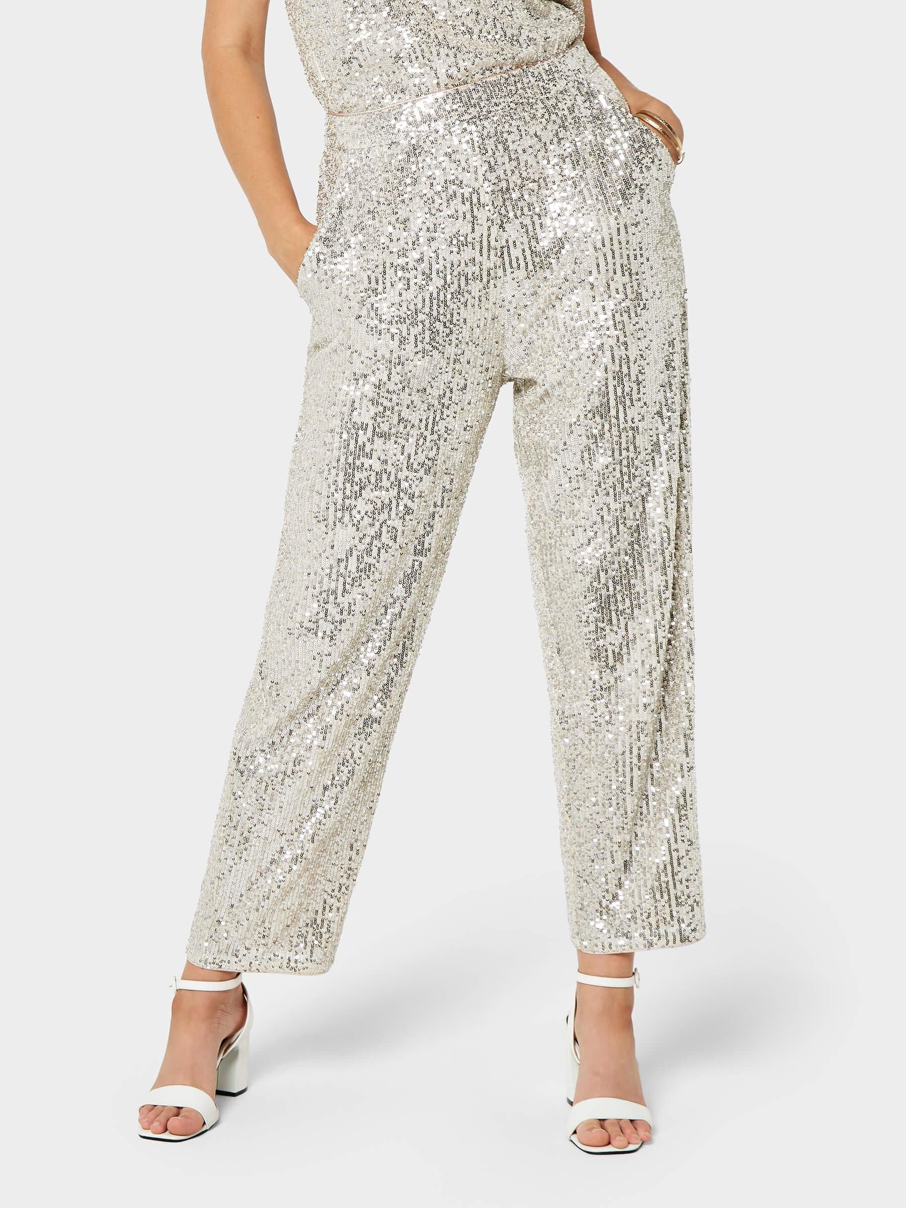 GWD by GEORGE W. DAVIES GWD Sequin Trousers